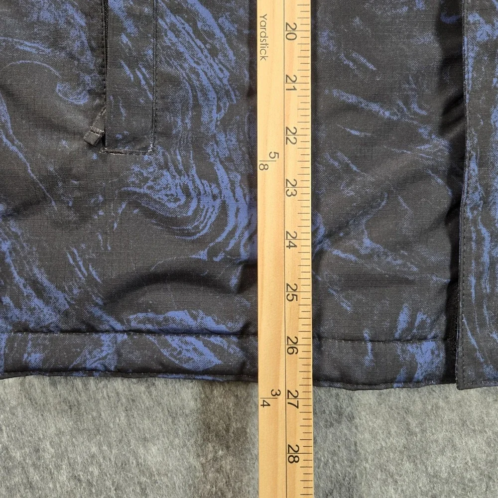 The Childrens Place Parka Coat Youth XL 14 Black Camo Hooded‎ Insulated Winter